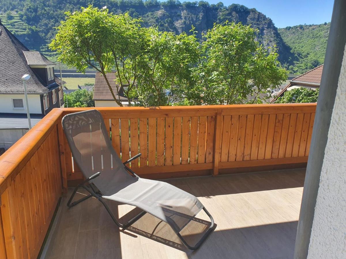 Ferienwohnung Zum Rheinblick Kestert Exteriör bild