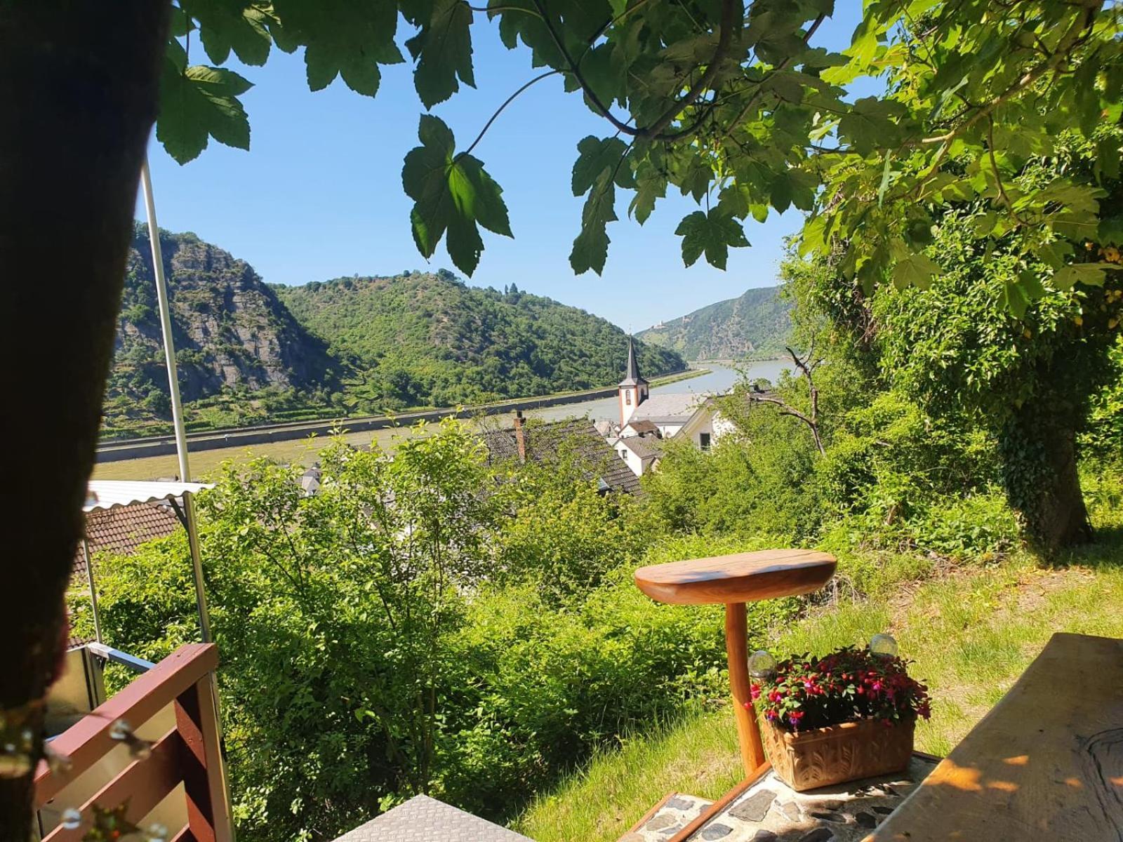 Ferienwohnung Zum Rheinblick Kestert Exteriör bild